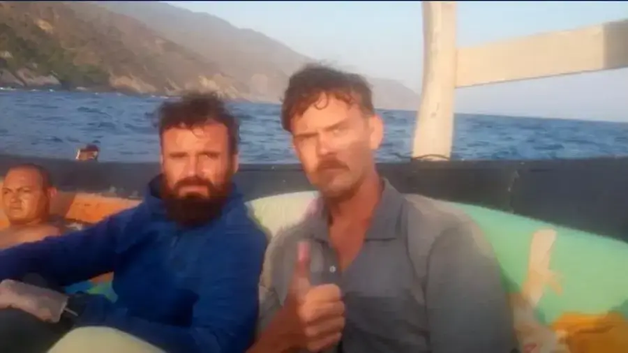 שני אזרחים אמריקנים שנתפסו על ידי ונצואלה שני אזרחים אמריקנים שנתפסו על ידי ונצואלה