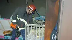 דירה שעלתה באש ברחוב הרצל בתל אביב 