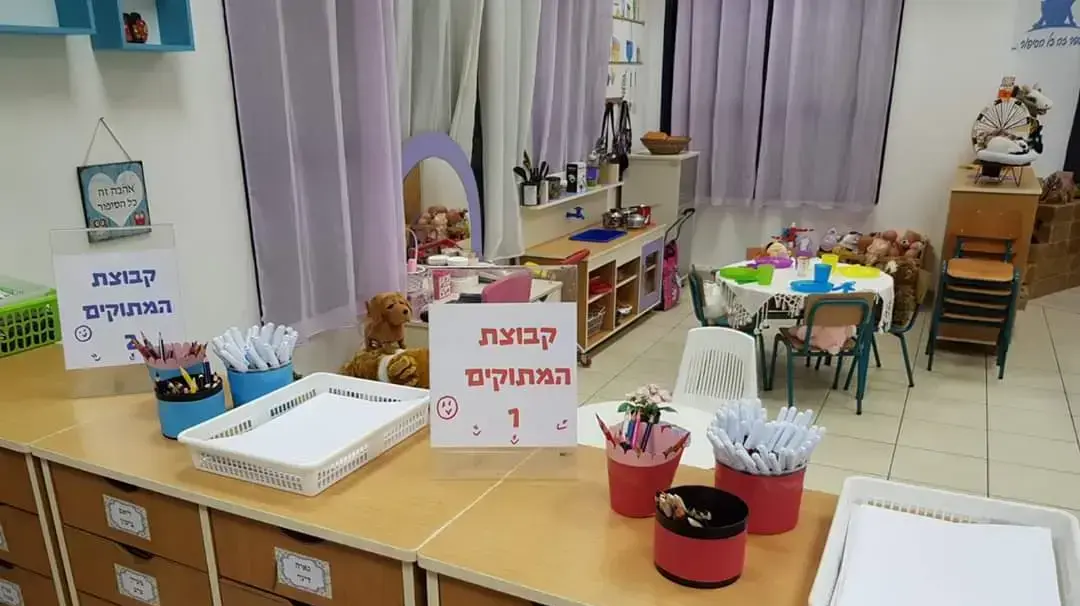לקראת החזרה ללימודים בגן כינור ,קריית ביאליק ,מאי 2020