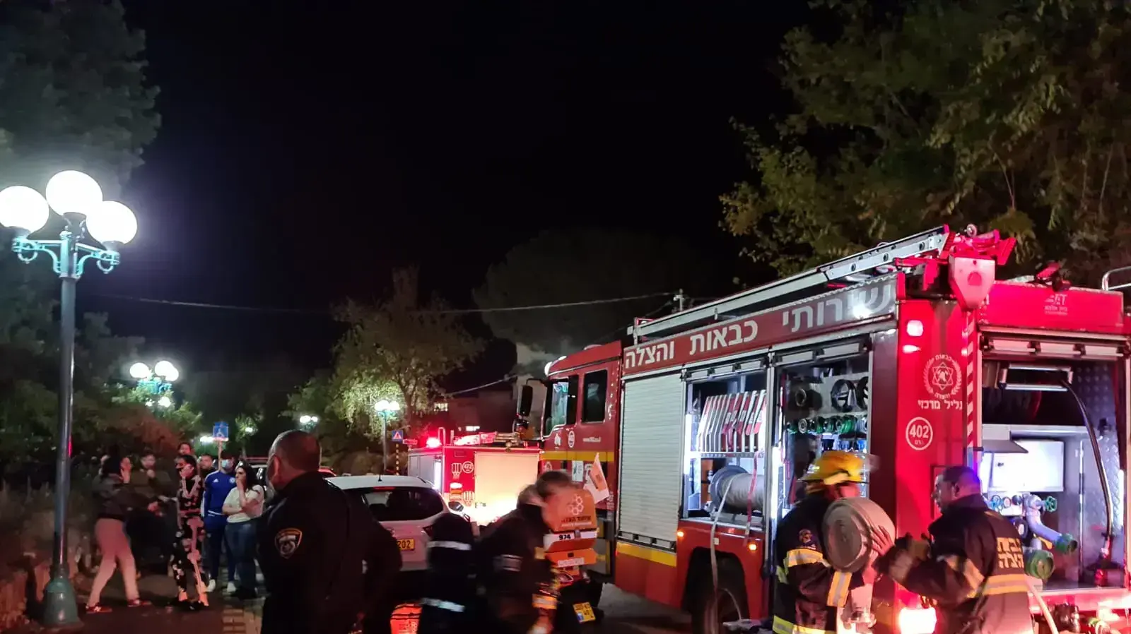 כוחות כיבוי פעלו בשריפה במבנה מגורים במעלות. 10 במאי 2020