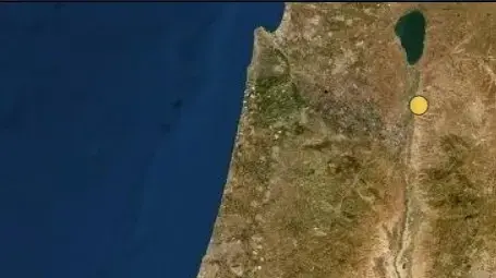 מוקד רעידת האדמה של 2.7 האדמה בנהריה 11 במאי 2020 מוקד רעידת האדמה של 2.7 האדמה בנהריה 11 במאי 2020