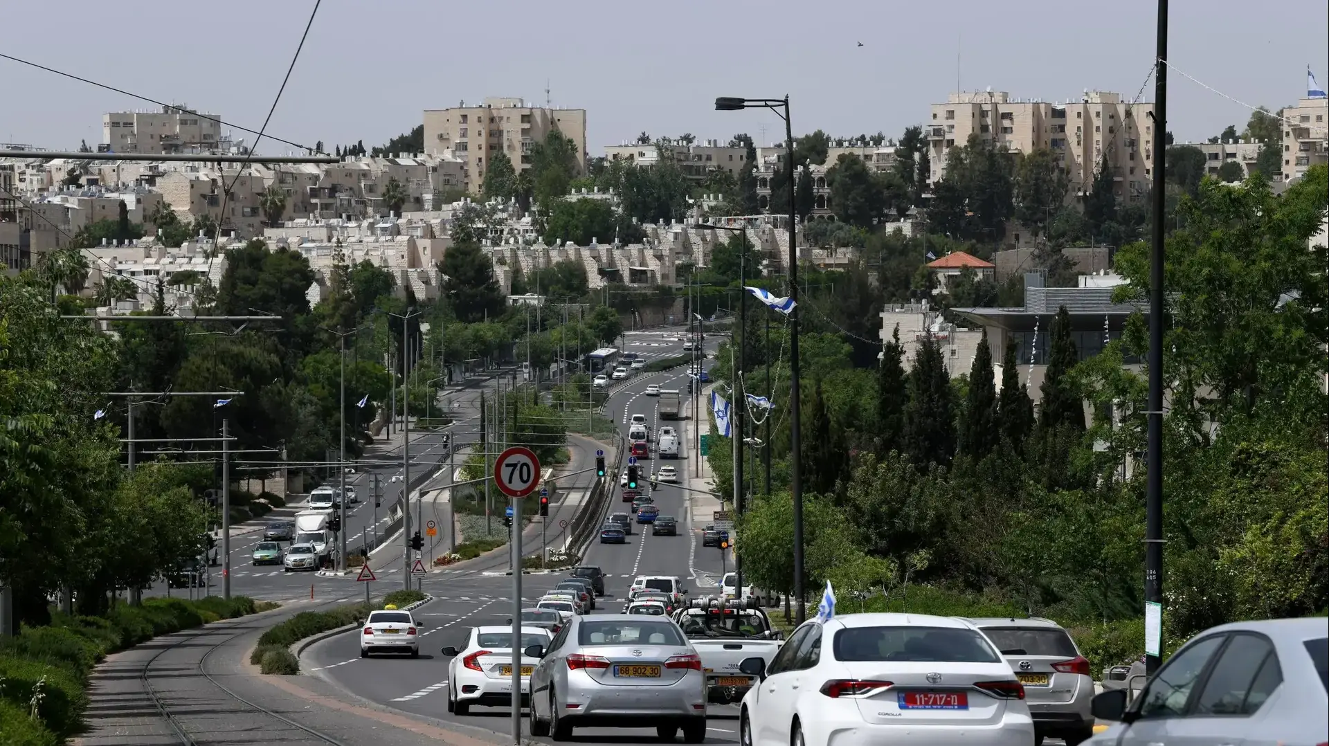 שדרות בר לב בירושלים, 13 במאי 2020 שדרות בר לב בירושלים, 13 במאי 2020