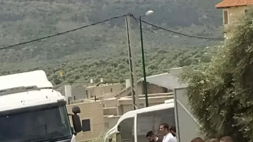 זירת הירי בכפר מע'אר - 15 מאי 2020 זירת הירי בכפר מע'אר - 15 מאי 2020