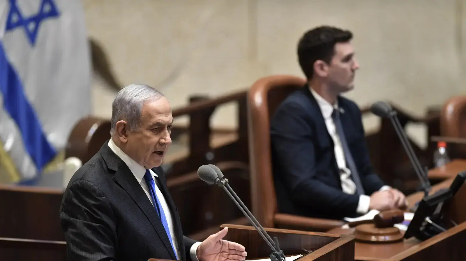 ראש הממשלה בנימין נתניהו בהשבעת הממשלה ה-35, 17 במאי 2020 ראש הממשלה בנימין נתניהו בהשבעת הממשלה ה-35, 17 במאי 2020