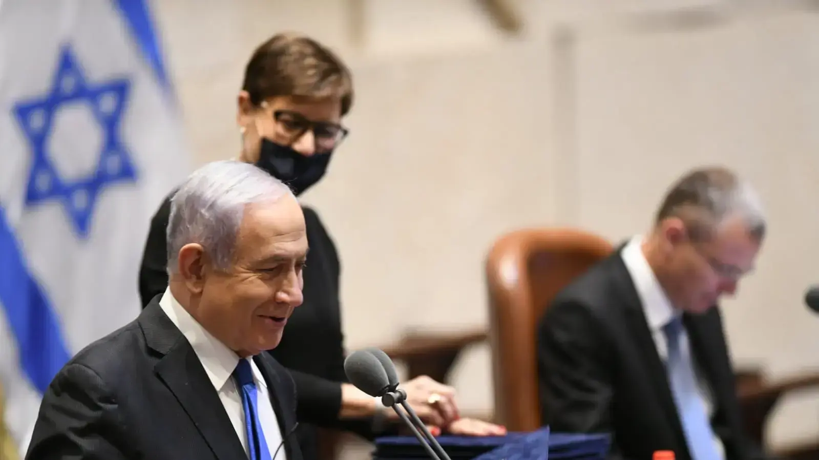 ראש הממשלה, בנימין נתניהו במהלך נאומו במסגרת השבעת הכנסת ה- 23
17 במאי 2020 ראש הממשלה, בנימין נתניהו במהלך נאומו במסגרת השבעת הכנסת ה- 23
17 במאי 2020