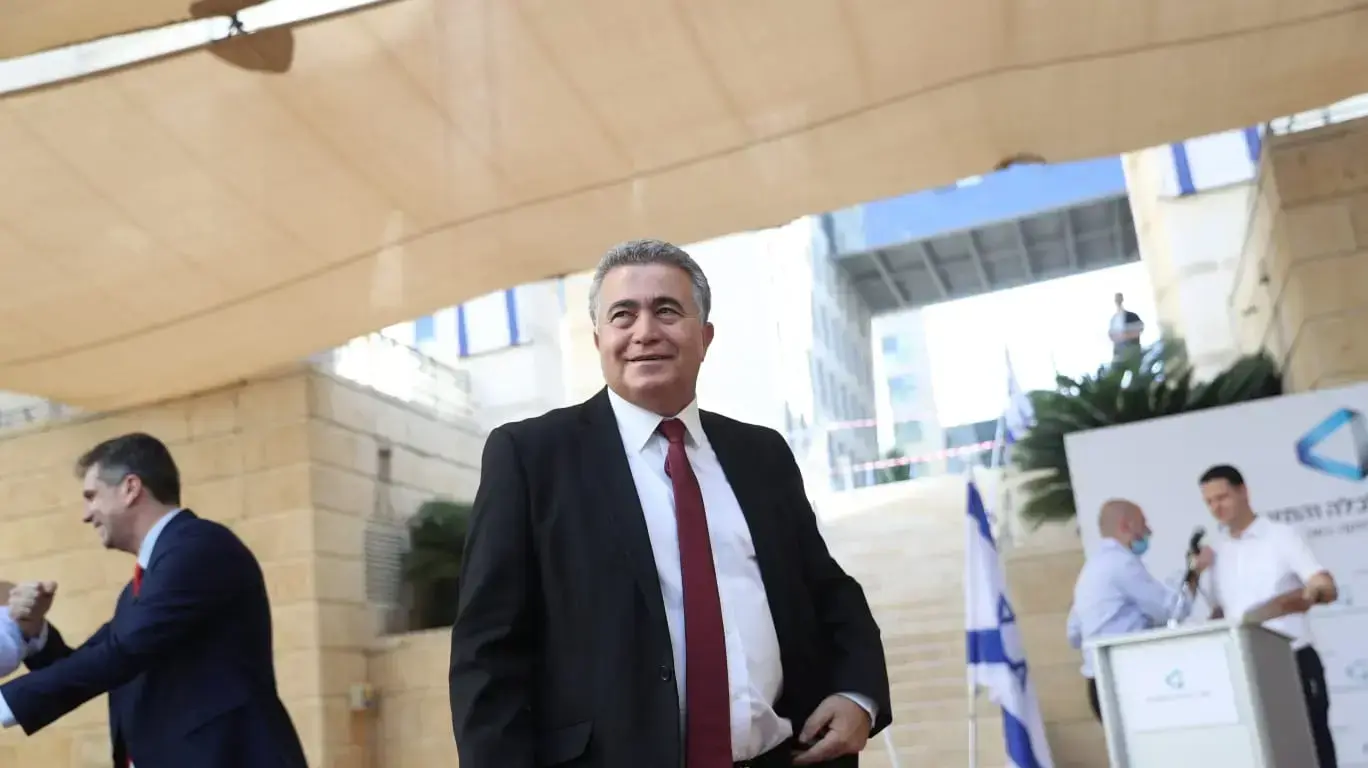 טקס חילופי שרים במשרד הכלכלה, ירושלים 18 במאי 2020