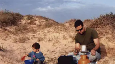 הכנת קפה על גזייה בניצנים לתחרות צילומי קפה