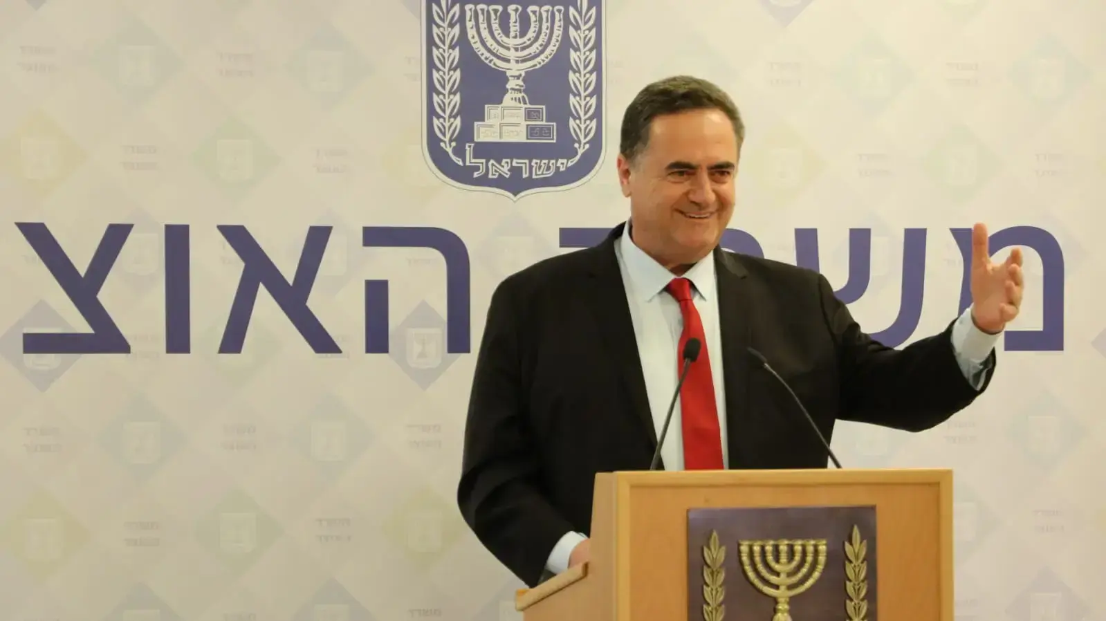 שר האוצר הנכנס ישראל כץ בעת נאומו עם כניסתו לתפקיד. 18 במאי 2020 שר האוצר הנכנס ישראל כץ בעת נאומו עם כניסתו לתפקיד. 18 במאי 2020