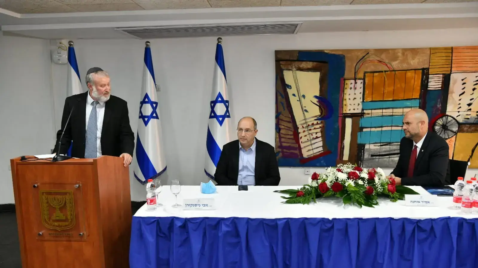 טקס חילופי שרים במשרד המשפטים, ירושלים, 19 במאי 2020 טקס חילופי שרים במשרד המשפטים, ירושלים, 19 במאי 2020