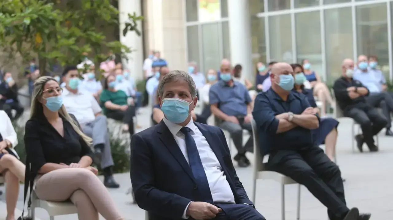טקס חילופי שר הבריאות, 18 במאי 2020 טקס חילופי שר הבריאות, 18 במאי 2020
