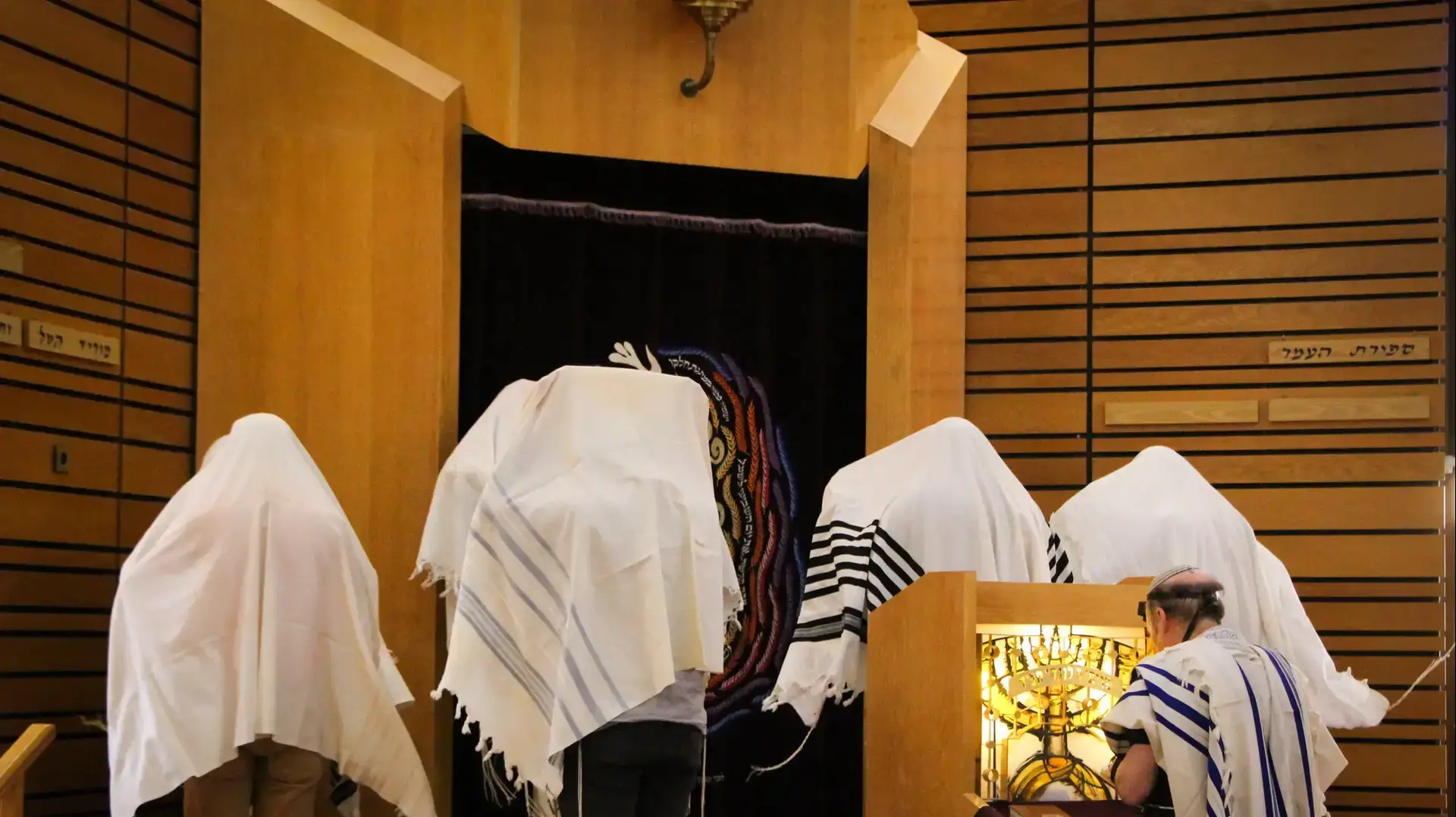 מתפללים בבית כנסת לאחר ההקלה במגבלות הקורונה,אפרת, 20 במאי 2020 מתפללים בבית כנסת לאחר ההקלה במגבלות הקורונה,אפרת, 20 במאי 2020