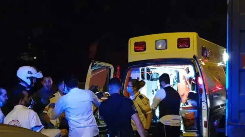 פינוי פצוע ירי בחיפה, 20 במאי 2020 פינוי פצוע ירי בחיפה, 20 במאי 2020