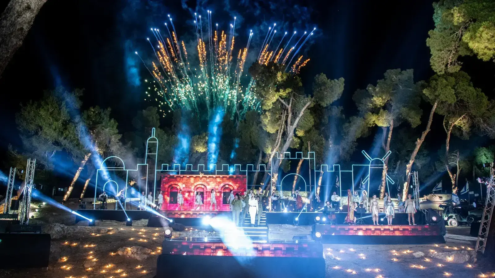 הטקס הממלכתי של יום ירושלים בגבעת התחמושת 
21 במאי 2020 