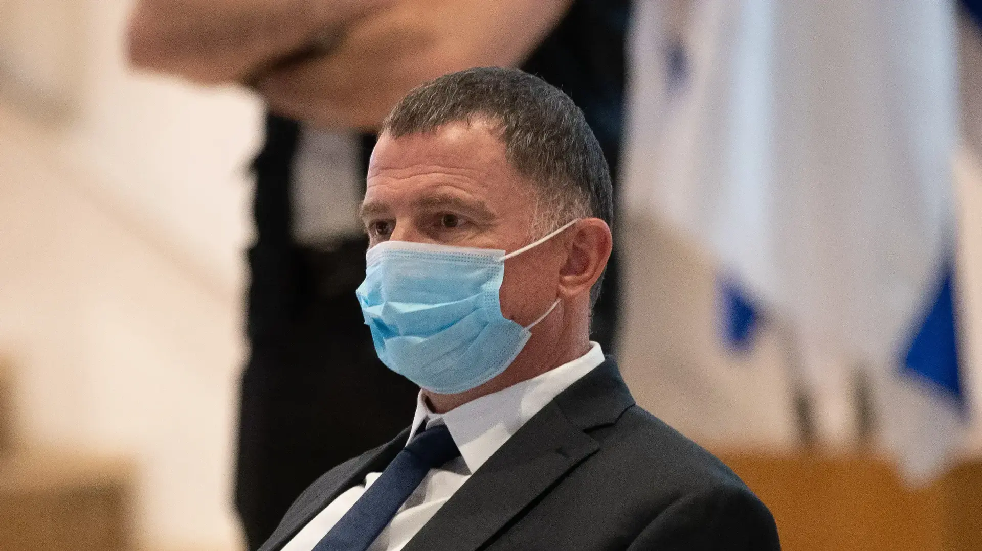 יולי אדלשטין בישיבת הממשלה הראשונה של הממשלה ה-35, 24 במאי 2020 יולי אדלשטין בישיבת הממשלה הראשונה של הממשלה ה-35, 24 במאי 2020
