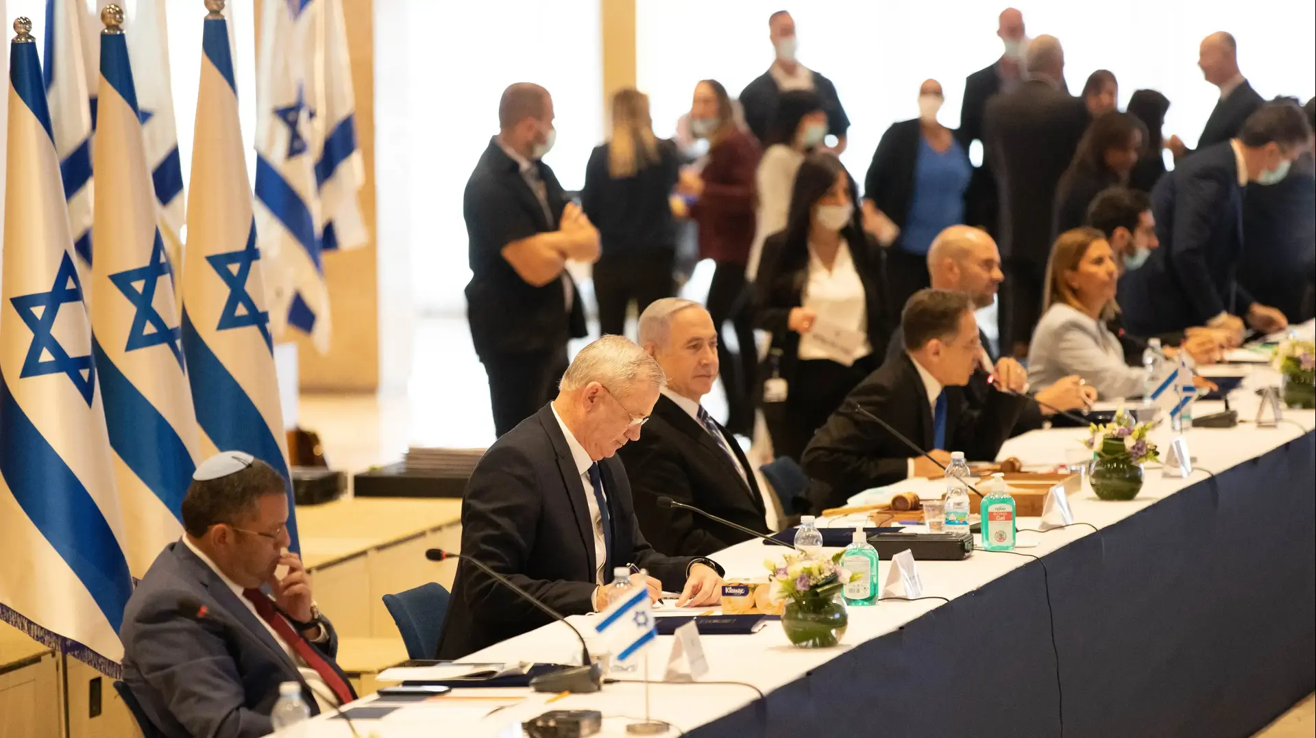 ישיבת הממשלה הראשונה של הממשלה ה-35, 24 במאי 2020