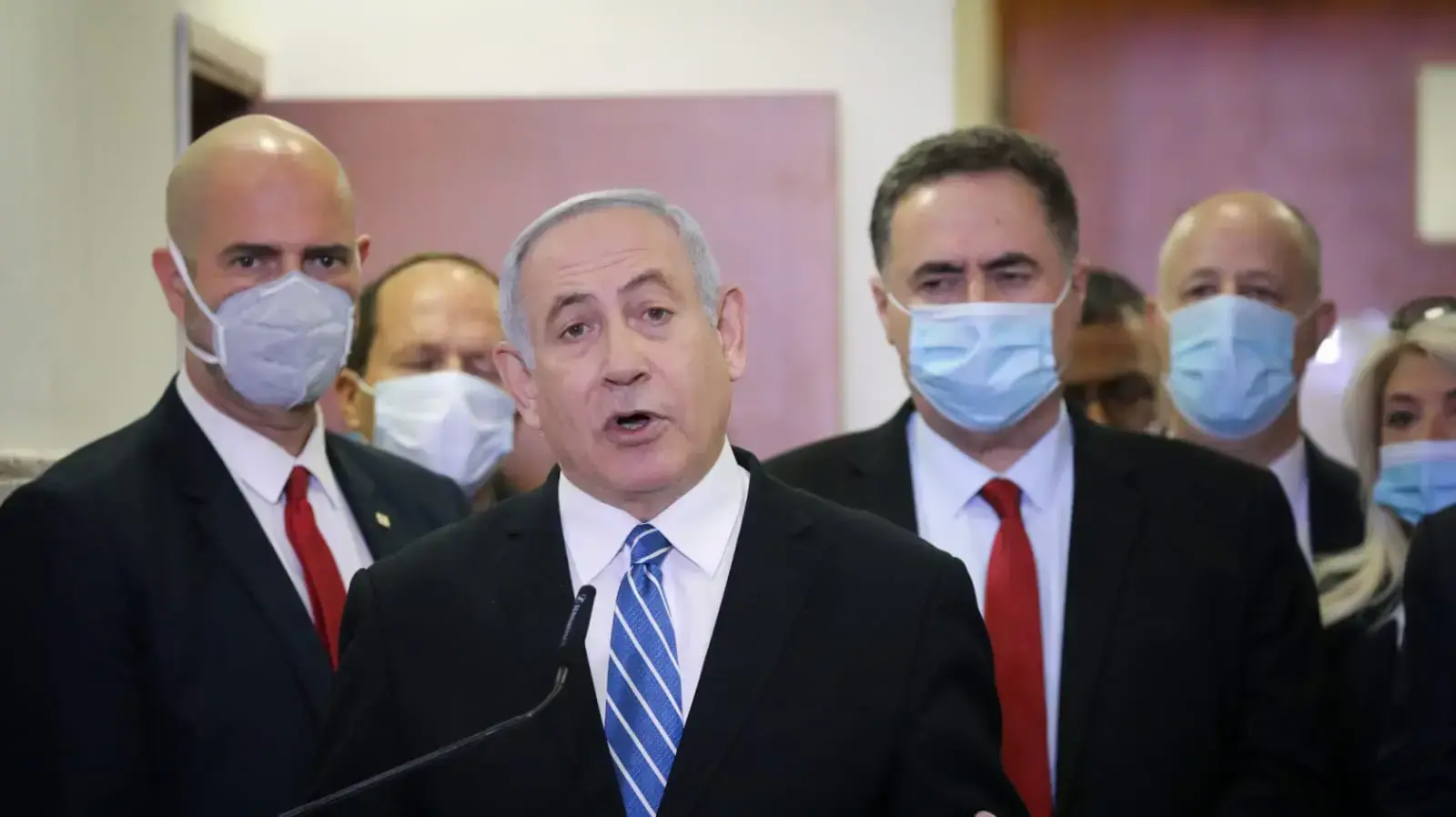 פתיחת משפטו של רה"מ, בנימין נתניהו | נתניהו במהלך הצהרתו לתקשורת 24 במאי 2020 פתיחת משפטו של רה"מ, בנימין נתניהו | נתניהו במהלך הצהרתו לתקשורת 24 במאי 2020