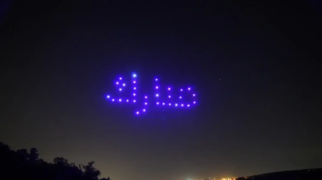 מופע רחפנים לקראת סוף הרמדאן ועיד אל פיטר בירושלים מופע רחפנים לקראת סוף הרמדאן ועיד אל פיטר בירושלים