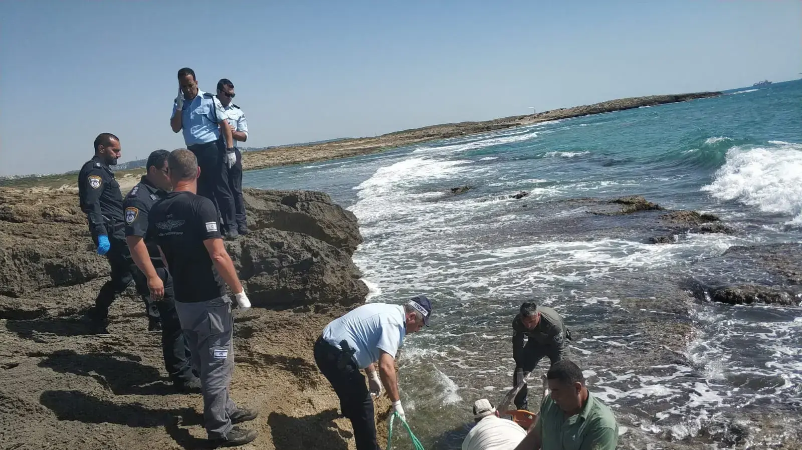 איתור גופתו של הרקדן איימן ספיה סמוך לחוף עתלית 27 במאי 2020 איתור גופתו של הרקדן איימן ספיה סמוך לחוף עתלית 27 במאי 2020