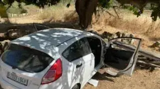 הרכב בו ניסה מחבל לדרוס חיילים סמוך למעיין מאיר שבאזור השומרון. 29 במאי 2020 הרכב בו ניסה מחבל לדרוס חיילים סמוך למעיין מאיר שבאזור השומרון. 29 במאי 2020