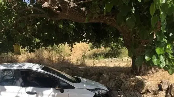 הרכב בו ניסה מחבל לדרוס חיילים סמוך למעיין מאיר שבאזור השומרון. 29 במאי 2020 הרכב בו ניסה מחבל לדרוס חיילים סמוך למעיין מאיר שבאזור השומרון. 29 במאי 2020