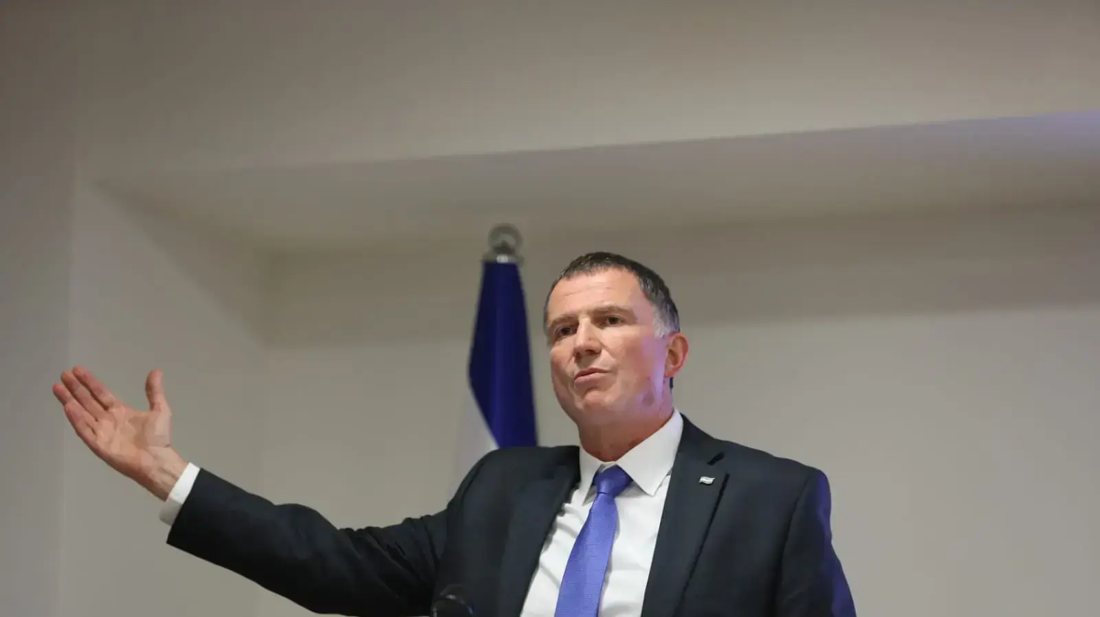 שר הבריאות, יולי אדלשטיין במהלך תדרוך לתקשורת בנושא מדיניות הבדיקות, משרד הבריאות, ירושלים 31 במאי 2020 שר הבריאות, יולי אדלשטיין במהלך תדרוך לתקשורת בנושא מדיניות הבדיקות, משרד הבריאות, ירושלים 31 במאי 2020