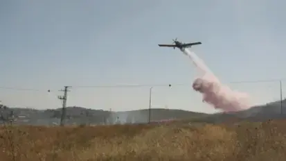 שריפת קוצים גדולה סמוך לבא"ח גולני, 3 ביוני 2020 שריפת קוצים גדולה סמוך לבא"ח גולני, 3 ביוני 2020