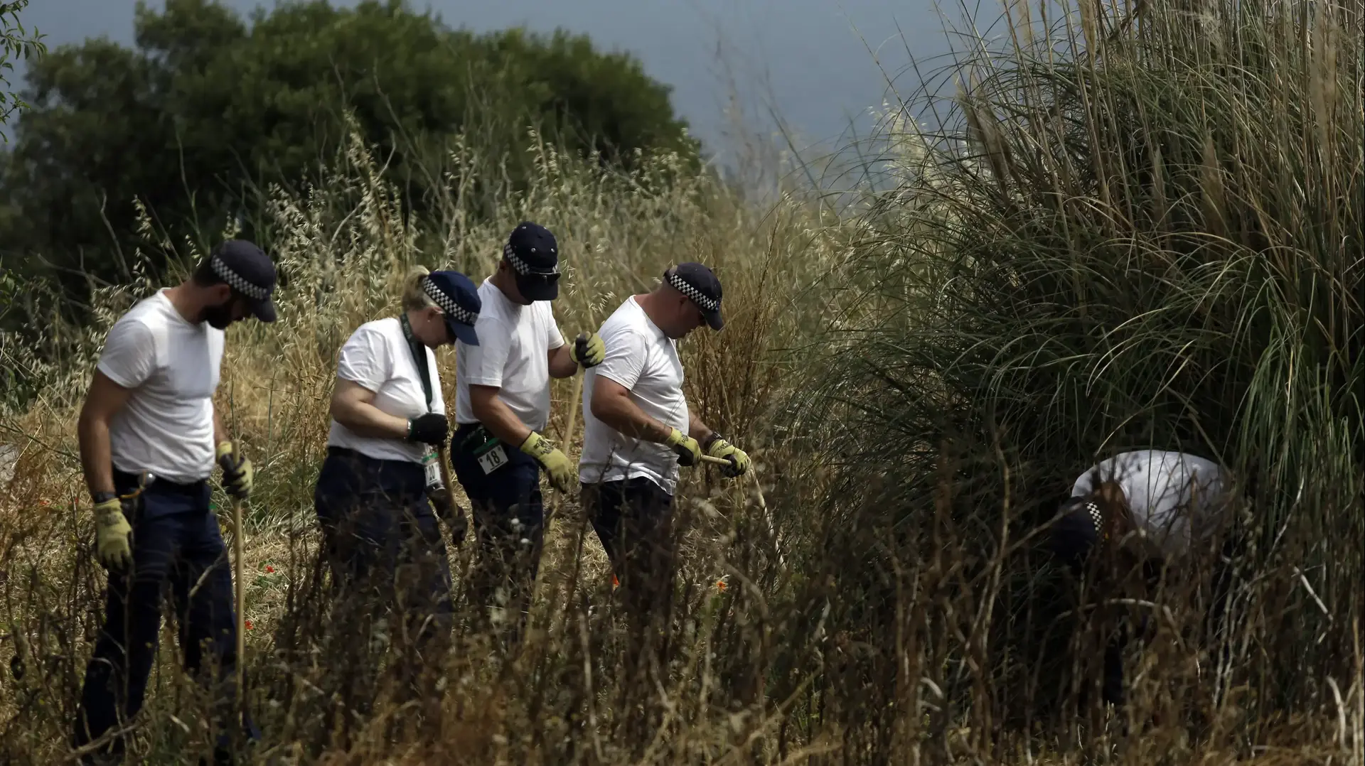 חיפושים אחר מדלן מקאן ילדה בריטית שנעלמה ב-3 במאי 2007, בהיותה בת כמעט 4, במהלך חופשה משפחתית בפורטוגל 4 ביוני 2014 חיפושים אחר מדלן מקאן ילדה בריטית שנעלמה ב-3 במאי 2007, בהיותה בת כמעט 4, במהלך חופשה משפחתית בפורטוגל 4 ביוני 2014
