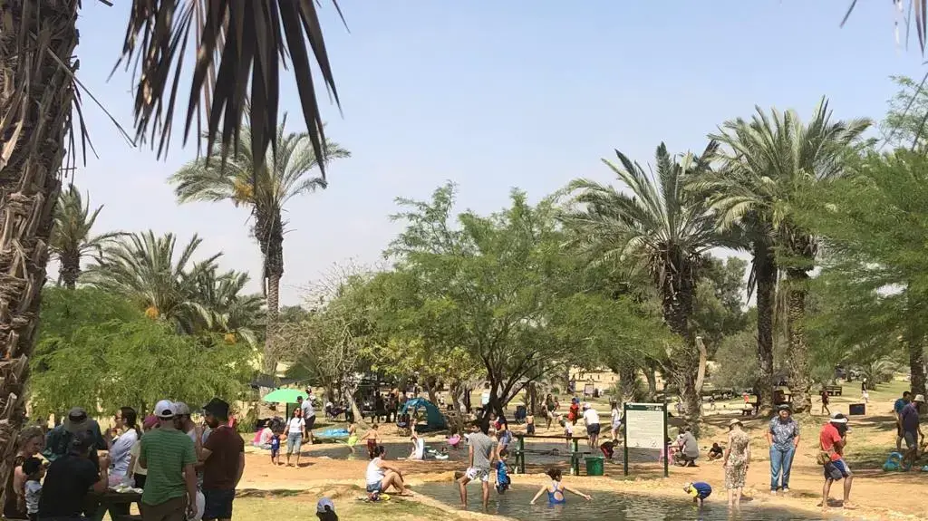 מטיילים בגן לאומי הבשור בפארק אשכול. 06 ביוני 2020 מטיילים בגן לאומי הבשור בפארק אשכול. 06 ביוני 2020