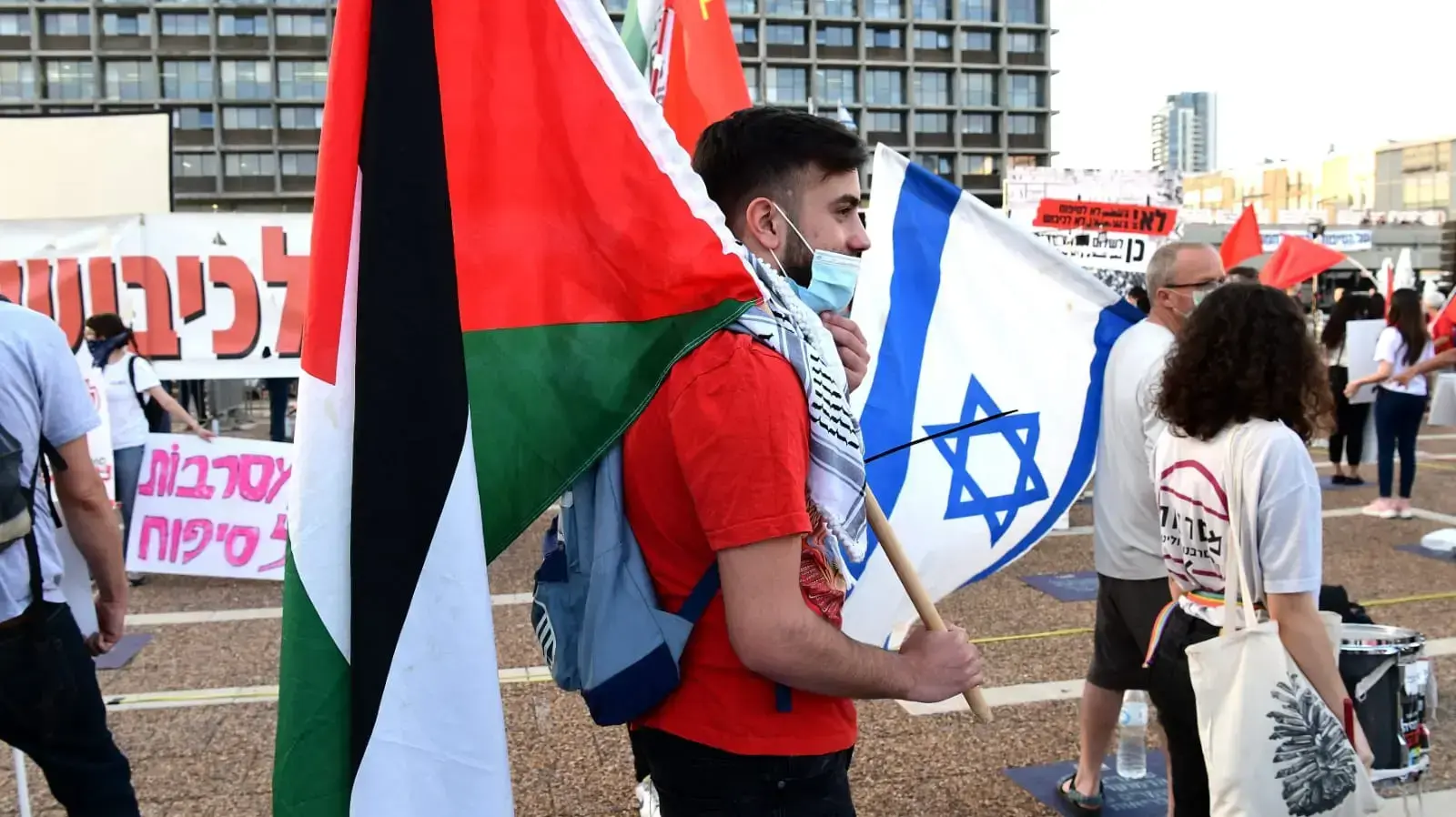הפגנה בכיכר רבין נגד תוכנית הסיפוח 6 ביוני 2020 הפגנה בכיכר רבין נגד תוכנית הסיפוח 6 ביוני 2020