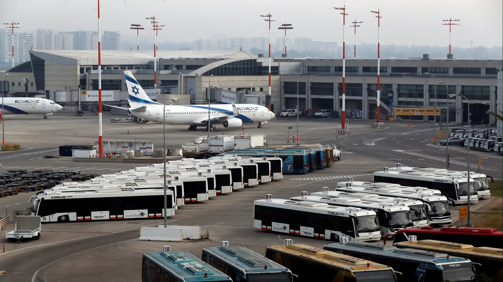 שדה התעופה בן גוריון, 10 במרץ 2020