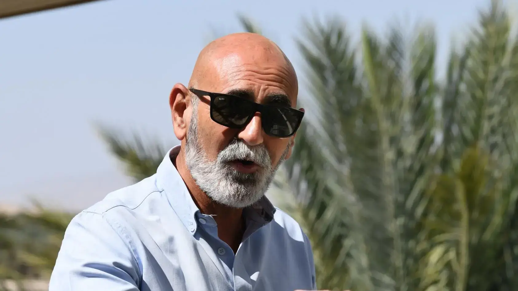 דוד אלחייני, ראש המועצה האזורית ערבות הירדן ויו"ר מועצת יש"ע.10 ביוני 2020