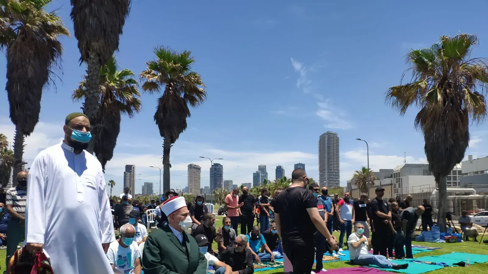 מחאה נגד פינוי בית קברות מוסלמי ביפו - ה-12 ליוני 2020 מחאה נגד פינוי בית קברות מוסלמי ביפו - ה-12 ליוני 2020