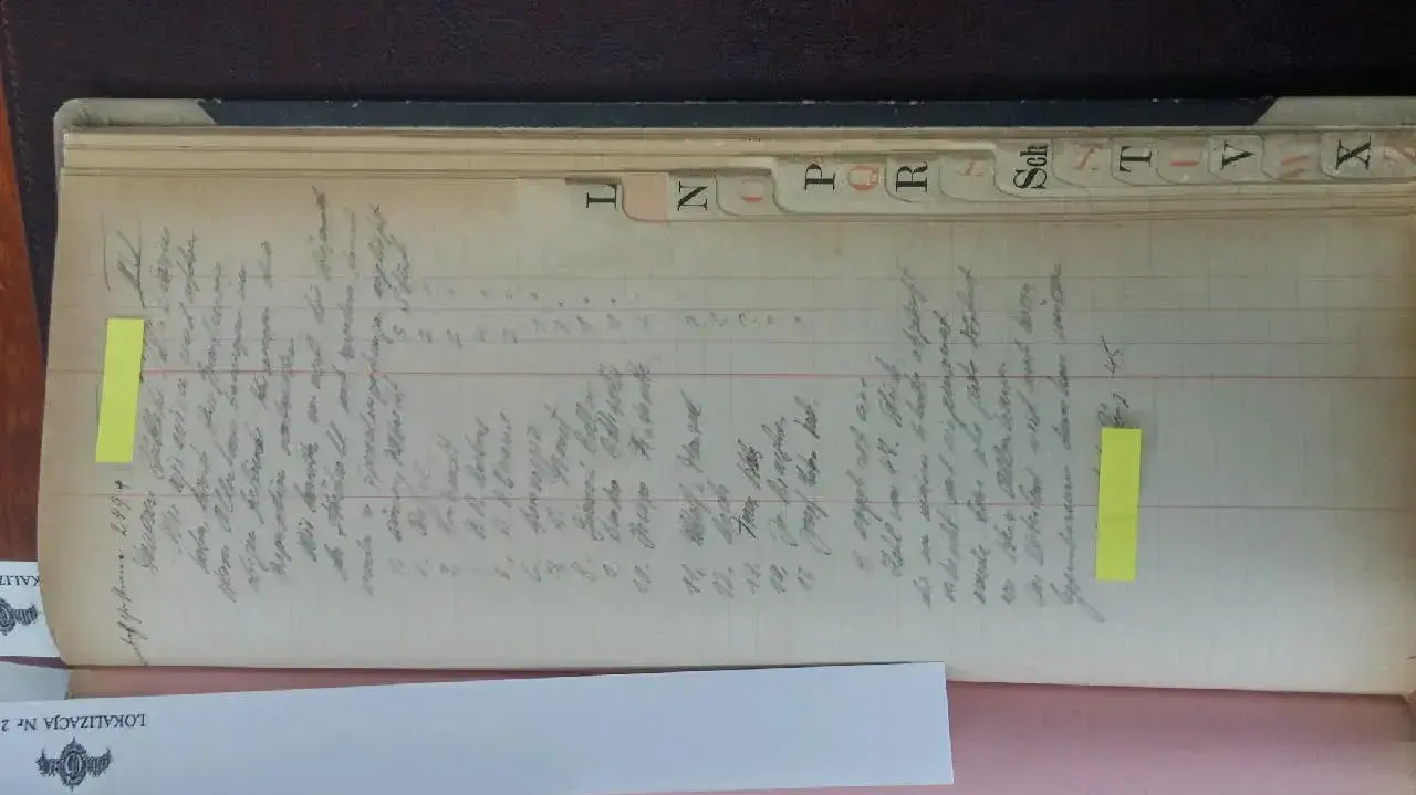 היומן הנאצי שחושף מיקום אוצרות שבזזו הנאצים. 13 ביוני 2020 היומן הנאצי שחושף מיקום אוצרות שבזזו הנאצים. 13 ביוני 2020