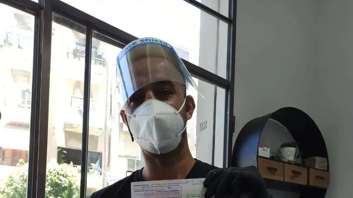 סעדו זוערב, בעל עסק שקיבל דוח קורונה, 14 ביוני 2020 סעדו זוערב, בעל עסק שקיבל דוח קורונה, 14 ביוני 2020