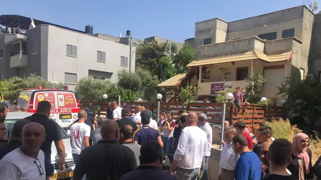 זירת נפילת הפועלים שנפלו מפיגום בסכנין 17 ביוני 2020
זירת נפילת הפועלים שנפלו מפיגום בסכנין 17 ביוני 2020