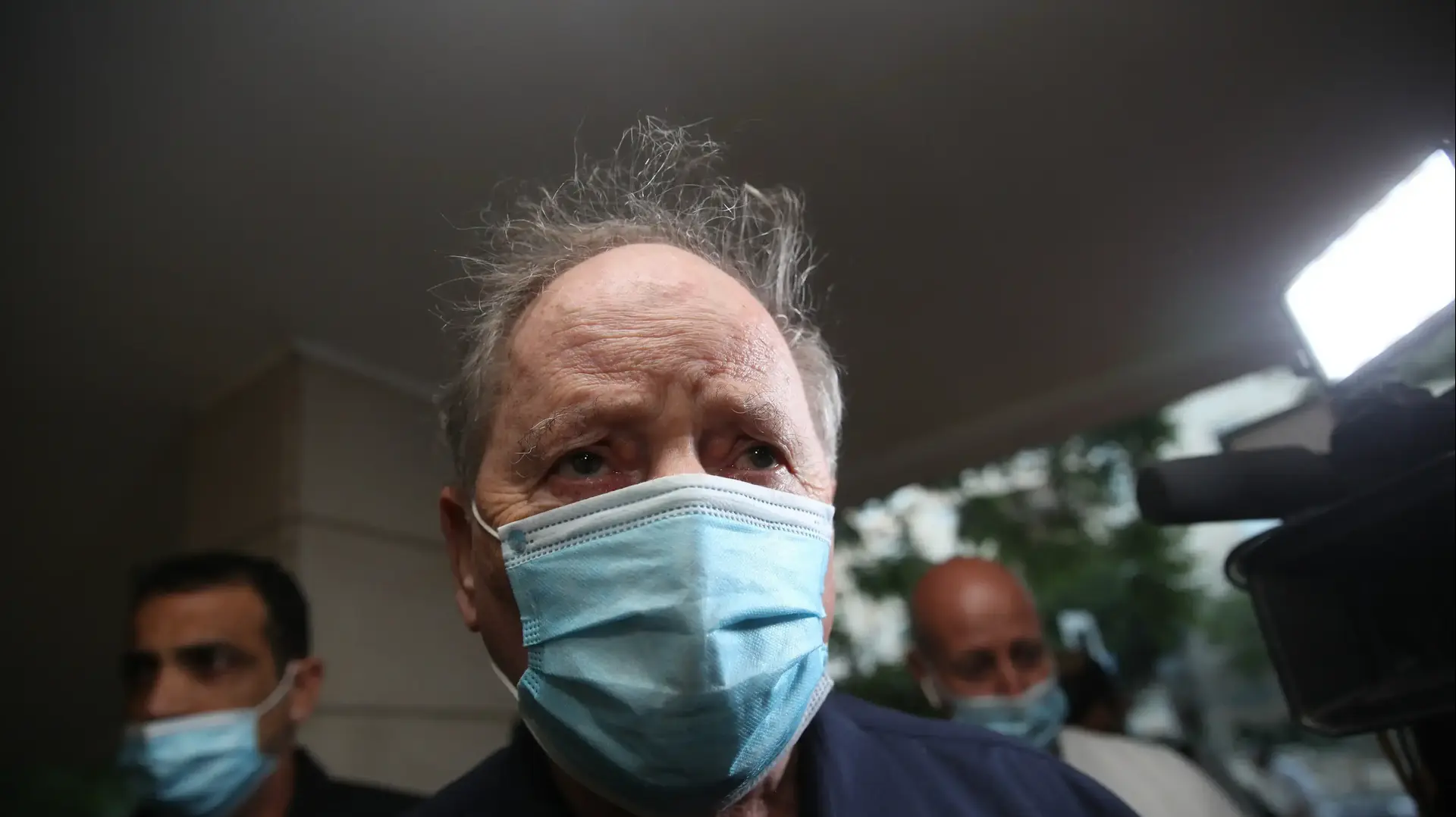 יו"ר ארגון המורים, רן ארז מחוץ לבית הדין האזורי לעבודה בירושלים 18 ביוני 2020 יו"ר ארגון המורים, רן ארז מחוץ לבית הדין האזורי לעבודה בירושלים 18 ביוני 2020