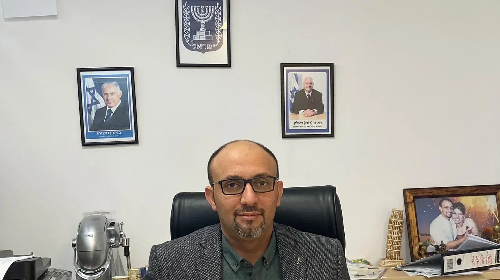 ראש המועצה טובא זנגרייה, ויסאם עומר ראש המועצה טובא זנגרייה, ויסאם עומר