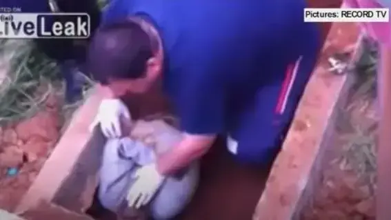 אדם מברזיל הוצא מקברו בחיים אדם מברזיל הוצא מקברו בחיים