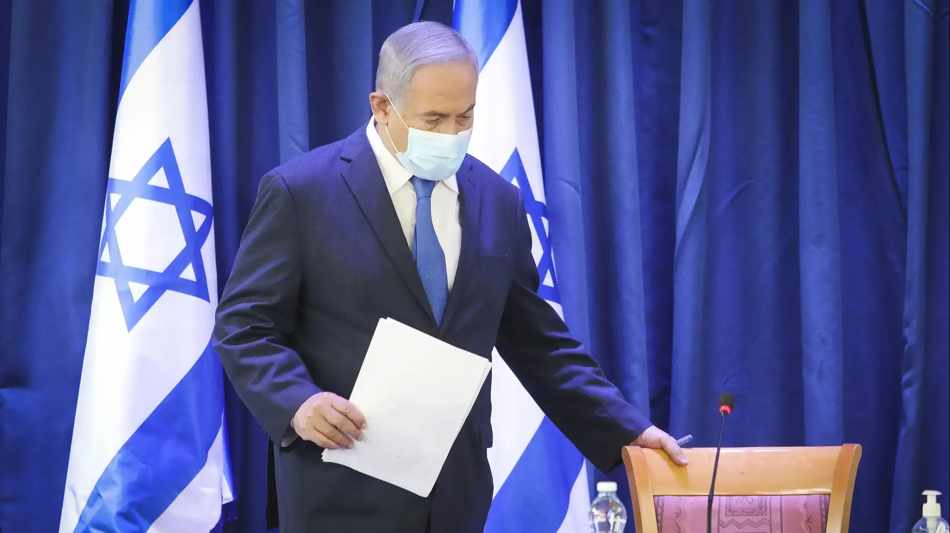 ראש הממשלה בנימין נתניהו בישיבת הממשלה, 21 ביוני 2020 ראש הממשלה בנימין נתניהו בישיבת הממשלה, 21 ביוני 2020