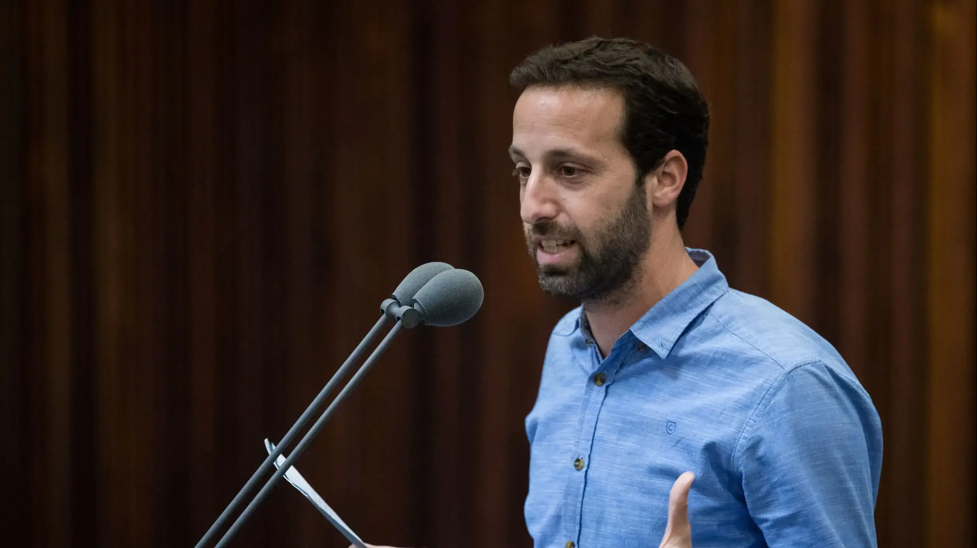 חבר הכנסת, רם שפע במהלך נאומו במליאת הכנסת 14 במאי 2020 חבר הכנסת, רם שפע במהלך נאומו במליאת הכנסת 14 במאי 2020