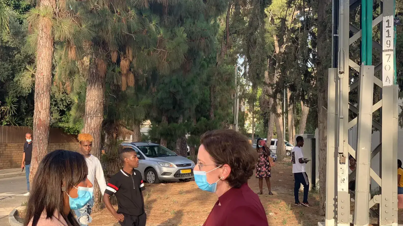 טקס הנצחה במלאת שנה למותו של סלומון טקה, קריית חיים 21 ביוני 2020 טקס הנצחה במלאת שנה למותו של סלומון טקה, קריית חיים 21 ביוני 2020