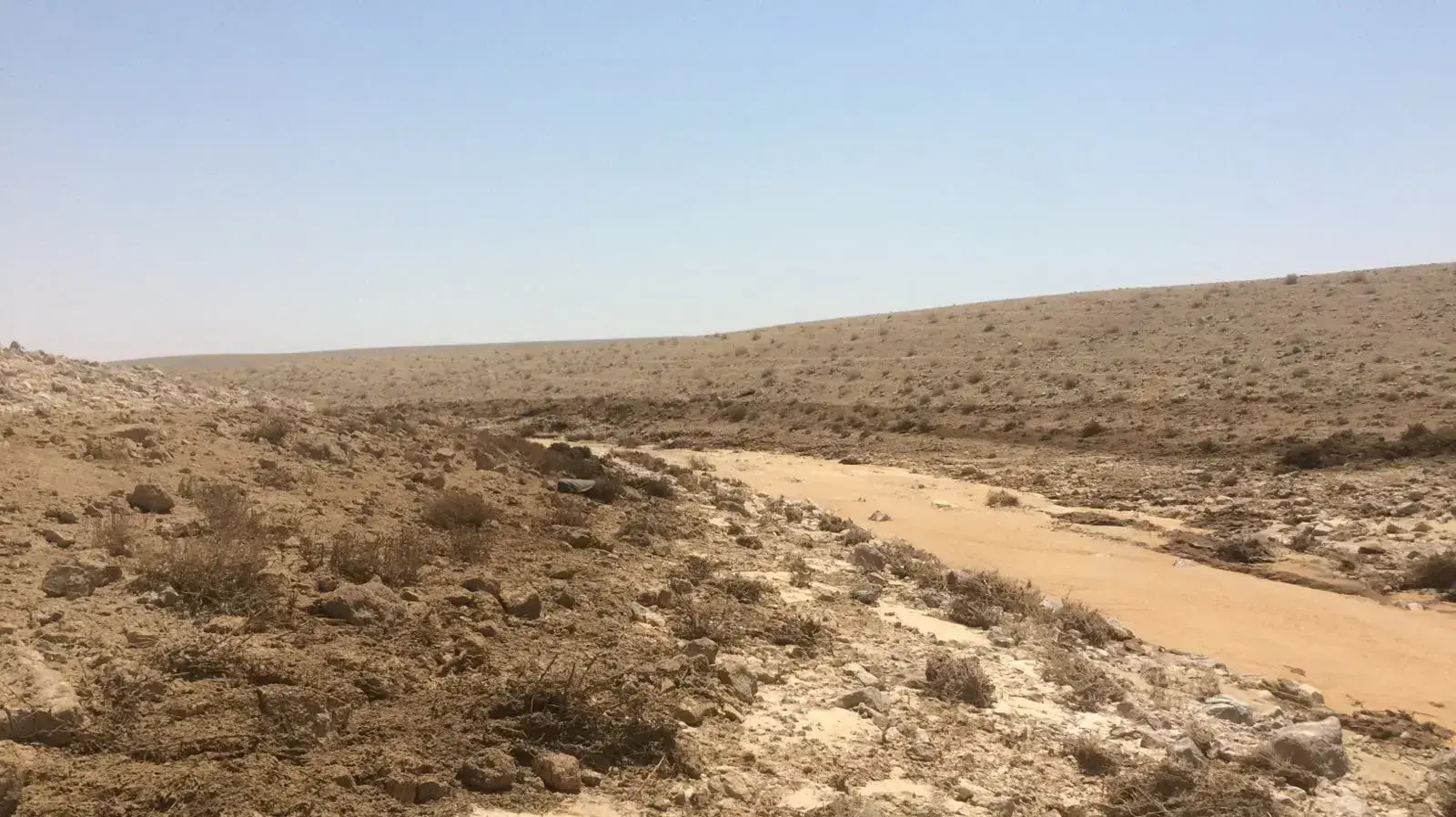  נחל אשלים, הסגור מאז 2017 בעקבות פריצת בריכת הפוספוגבס לנחל