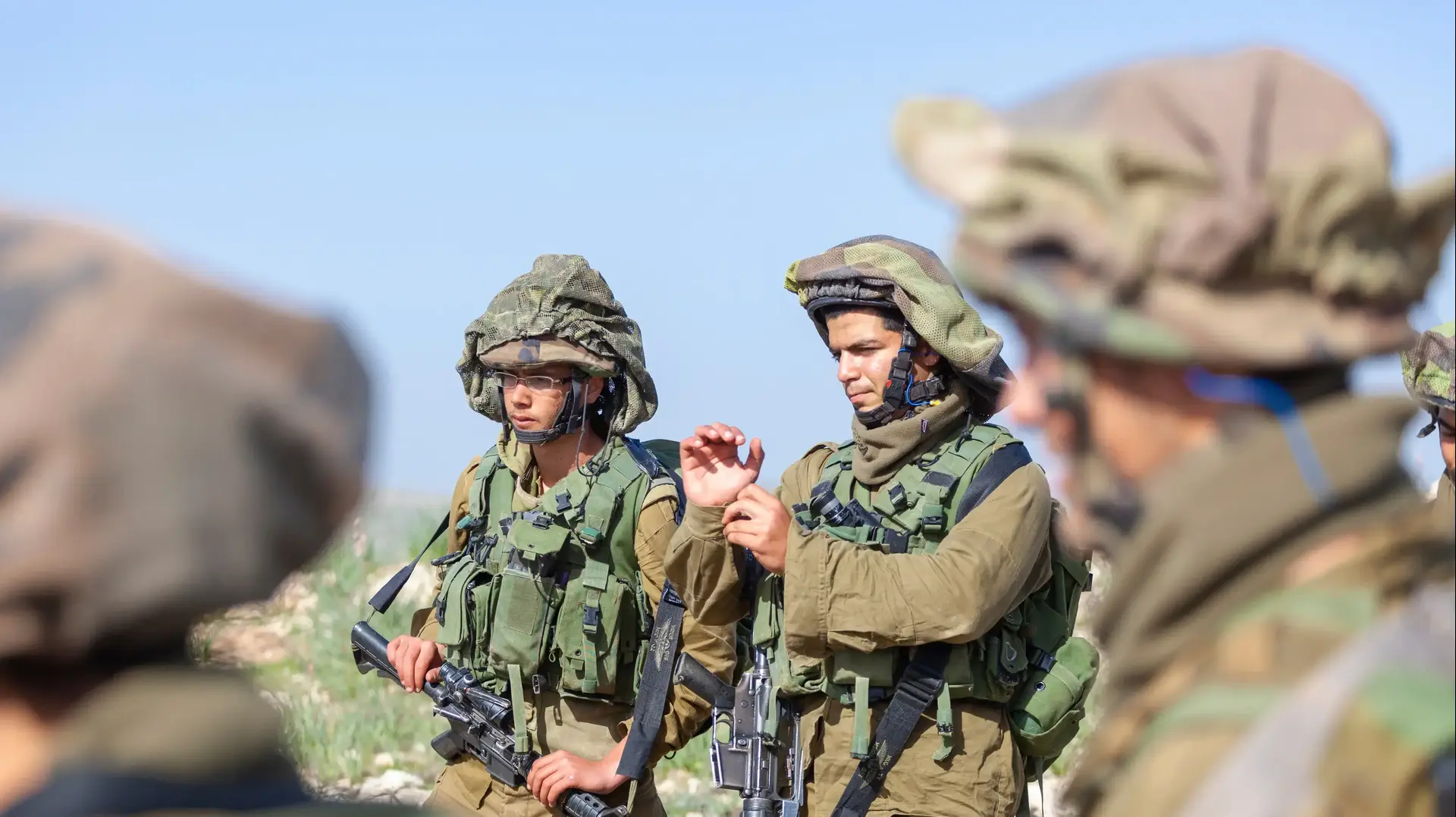 חיילי צה"ל באימון חיילי צה"ל באימון