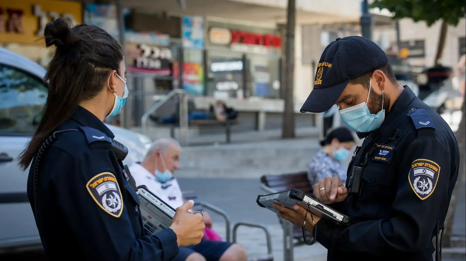 אכיפת תקנות החירום ביפו 23 ביוני 2020 