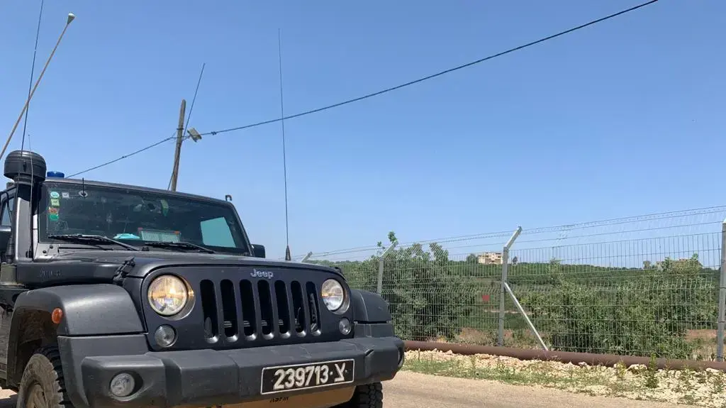 סיור בגבול לבנון