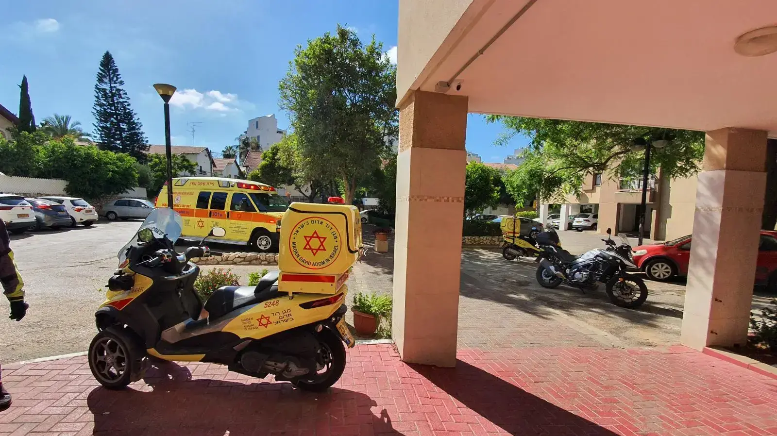 זירת החשד לרצח בראשל"צ 25 ביוני 2020 זירת החשד לרצח בראשל"צ 25 ביוני 2020