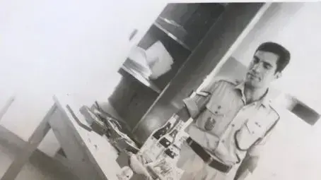 משה מוריס דדון בהיותו בשירות המשטרה משה מוריס דדון בהיותו בשירות המשטרה