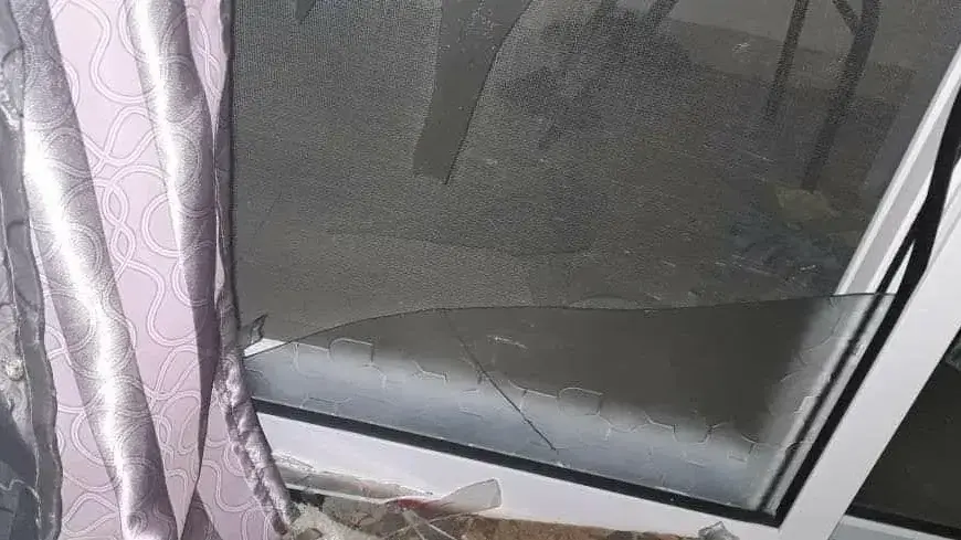 נזקים שנגרמו לבית ברצועת עזה בעקבות תקיפת צה"ל, 27 ביוני 2020 נזקים שנגרמו לבית ברצועת עזה בעקבות תקיפת צה"ל, 27 ביוני 2020