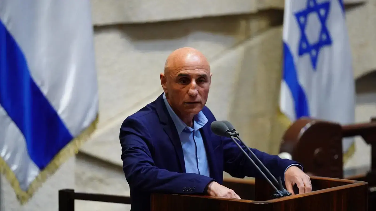 עפר שלח במליאת הכנסת