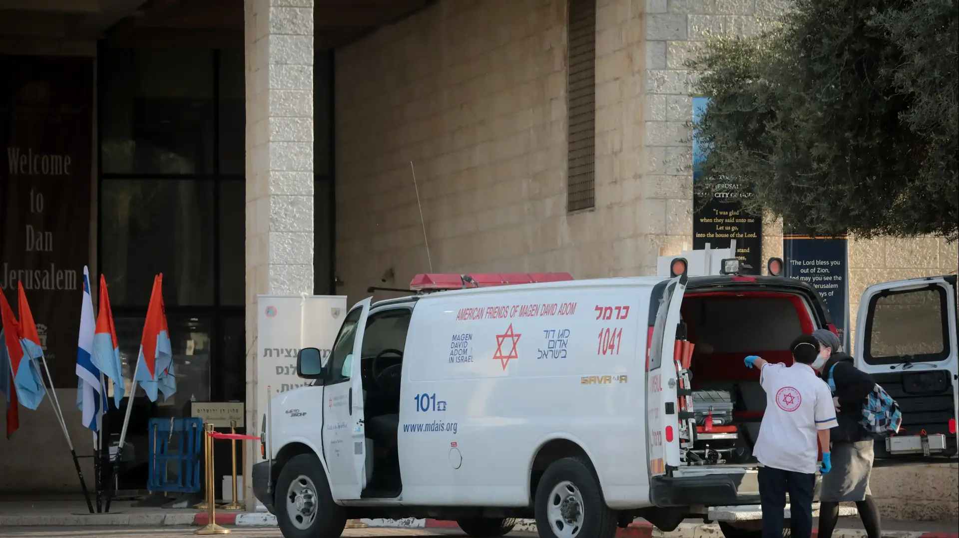 מלון קורונה בירושלים, 13 באפריל 2020 מלון קורונה בירושלים, 13 באפריל 2020